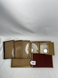 Vintage Picture Frames Double Folding Multiple Sizes Mid Century