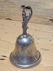 Antique Sterling Silver Table Bell Missing Clapper 31 5g B100