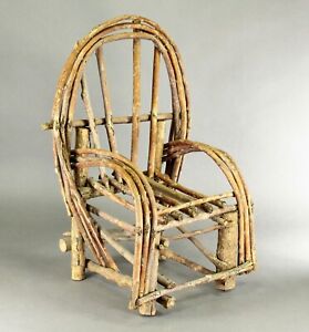  Antique Ea 1900 S Adirondack Diminutive Chair Doll House Trader S Sample