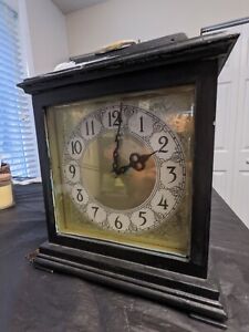 Vintage Mr R O Martin B C Wooden Electric Clock