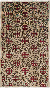 Traditional Vintage Hand Knotted Carpet 5 7 X 9 7 Wool Area Rug