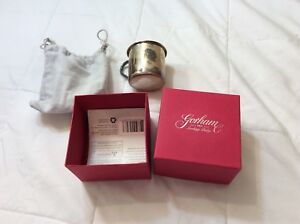 Gorham Sterling Silver Baby Cup Childs 925 With Box Bag 51 G Engraved Arr