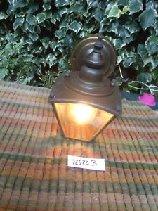 Vintage Antique Brass Sconce Porch Wall Light Fixture 72522 B