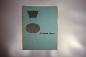Furniture Forum Vol 1 No 3 Summer 1949 Pritchard Eames Dunbar Jens Risom
