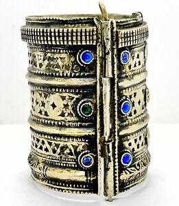 Antique Large Middle Eastern Bracelet Jewelry Art Asian Islamic Culture B