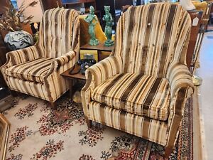Pair Of Club Lounge Chairs