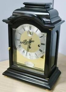 Rare Vintage Kieninger 8 Day Triple Chime Musical Table Regulator Library Clock