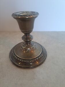 Vintage Frank M Whiting Weighted Sterling Silver Candlestick