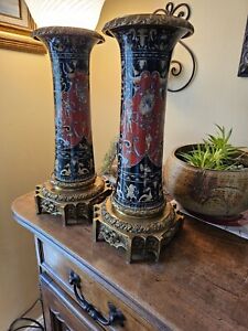 Antiques China Porcelain Vase Set