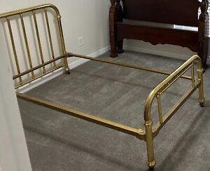 Antique Brass Twin Bedframe