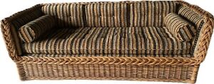 The Wicker Works Classic Rattan Daybed Sofa