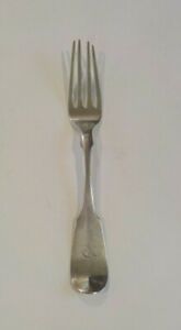 Nowland Co Southern Coin Silver Luncheon Fork C 1866 1897