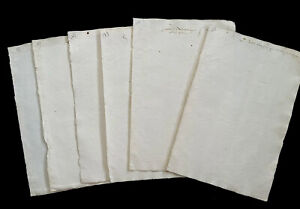 Blank Restoration Paper 1600s