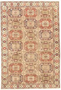 Traditional Vintage Hand Knotted Carpet 6 7 X 9 7 Wool Area Rug