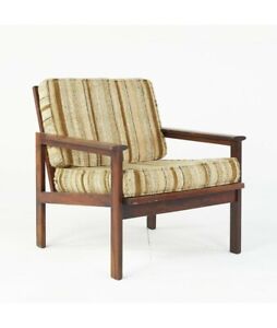 Illum Wikkels Mid Century Rosewood Lounge Chair