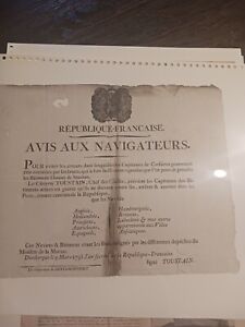 1793 French Document