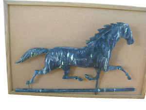 Antique Copper Running Horse Weathervane