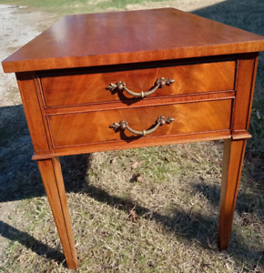 Mid Century Mahogany Hepplewhite End Table By Imperial Jlc Et167 