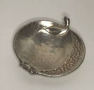 Buccellati Italy Sterling Silver Figural Pomegranate Dish Or Bowl Small 3 5 