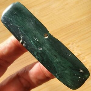 Pre Columbian Olmec Jade Batwing Pendant About 3 000 Years Old Authentic