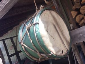 Antique Drum Rope Early Millitia 