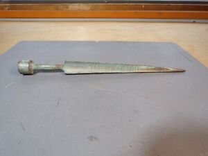 Vintage Kretzer St Louis Brass Lightning Rod Finial Spike Nice Original Patina 