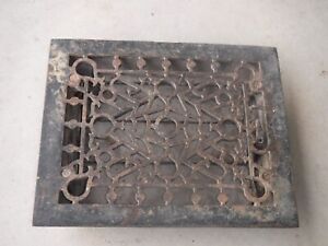 Antique Cast Iron Metal Floor Grate Heating Grates Architectural Vents Hardware