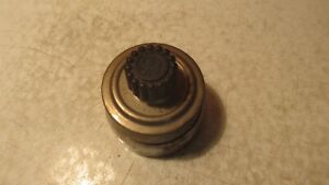 Antique Porcelain Rotary Light Switch Round