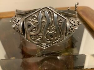 Persian Ladies Solid Silver Antique Bracelet