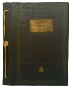 Elbert Hubbard S Scrap Book 1923 W Photos Arts Crafts Era Roycroft Dist Ny