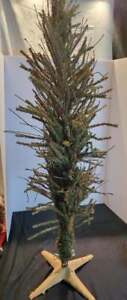 Primitive German Twig Tree With Metal Stand 3 Feet 9 Inches