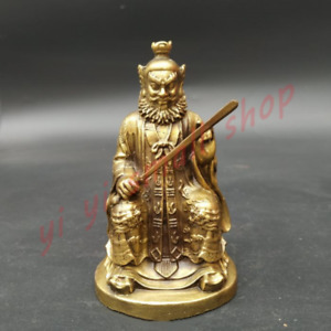 Brass Taoist Statues Zhong Kui Statues Ornaments Taoist Dharma Altar Crafts