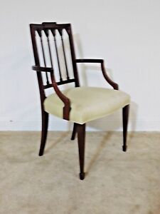 Baker Furniture Company Historic Charleston Collection Mahogany Dining Arm Chair