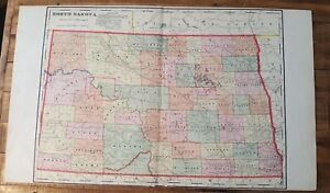 Antique Us Map Atlas Of Grand Forks Co North Dakota Ogle Co 1909