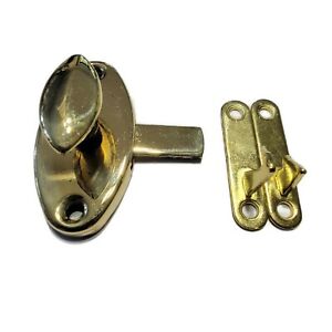 Brass Latch Stamped Brass Hoosier Oval Style Latch Hoosier Cabinet