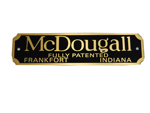 Mcdougall Cabinet Label Hoosier Sellers Boone Wilson Flour Bin