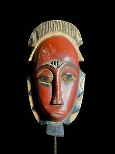 African Mask Vintage African Gouro Maskhome D Cor Mask African Mask 7218