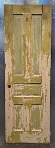 2 Avail 24 X77 5 Antique Vintage Victorian Pantry Wood Wooden Doors 5 Panels