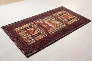 6 2 X 3 2 Excellent Hand Knotted Antique Tribal Prayer Rug