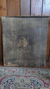 Antique Early Primitive Wood Handmade Noodle Bread Cutting Board 21 Sq N