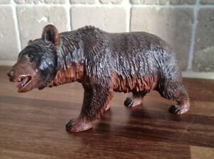 Fantastic Antique Black Forest Carved Wooden Standing Bear