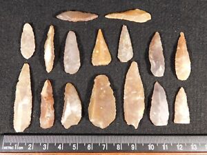 Big Lot Of Sixteen Authentic Neolithic Artifacts From Borj Sud Morocco 9 39