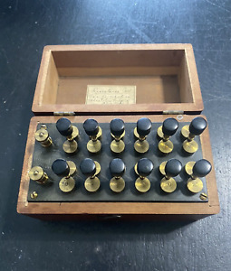 Antique Eberbach Son S Co Scientific Resistor Testing Unit Tongue Groove Box