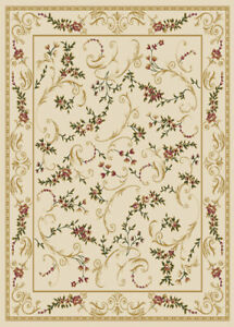 Oriental Ivory Area Rug 4x6 Small Persien Carpet 019 Actual 3 7 X 5 2 