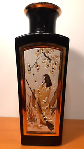 Vintage Chokin Art For The Four Seasons Vase Ltd Edition 1985 12 1 4 Tall