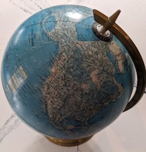 Vtg 70 S 80 S Cram Enviro Sphere 12 World Globe George F Cram Ussr W Relief