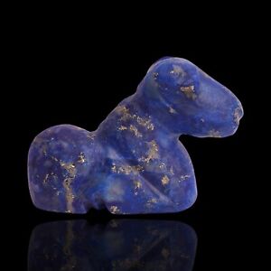 Bactrian Handmade Spiritual Lapis Lazuli Animal Sculpture Symbolic Jewellery 