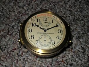 Hamilton Model 22 Chronometer Watch In Shipping Container Mounting Box L K