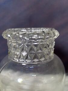 Tiffin Dakota Glass Apothecary Candy 12 Show Globe Jar Pharmacy Antique