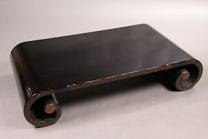 Antique Japanese Lacquerware Makie Bonsai Table Low Display Stand Tea Ceremony